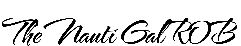 The Nauti Gal ROB Font Download Free